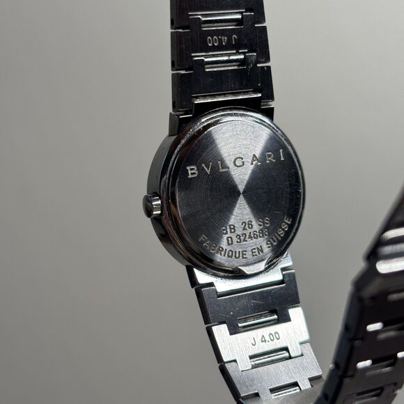 Bvlgari BB26 Silver Quartz Watch - Picture 2 of 8